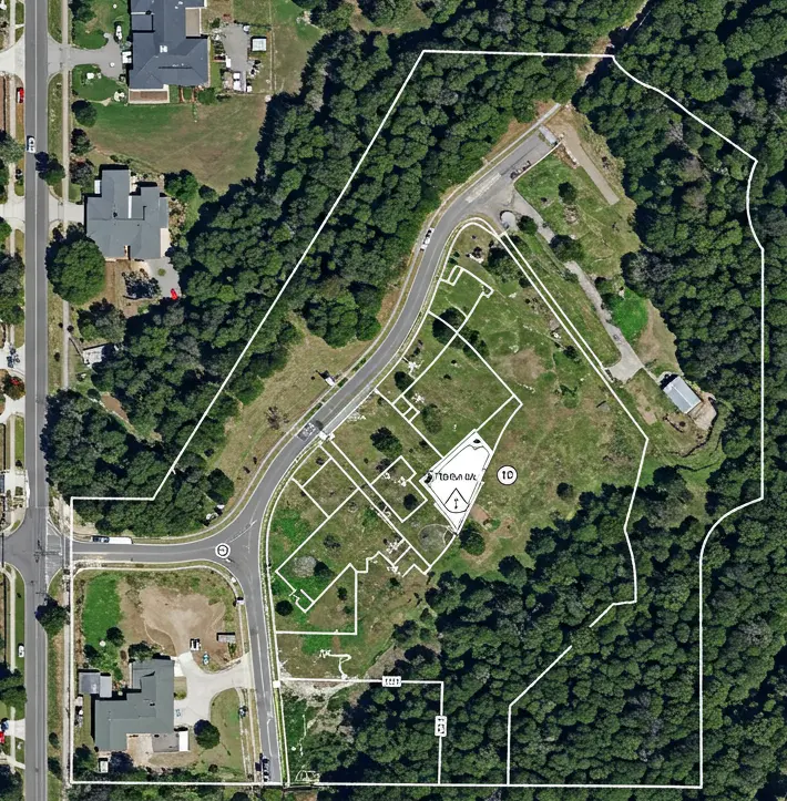 Building line restriction removal planning report for property title